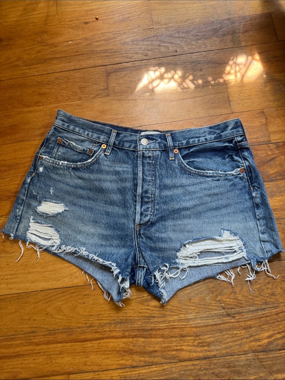 Agolde Parker swapmeet Shorts 30